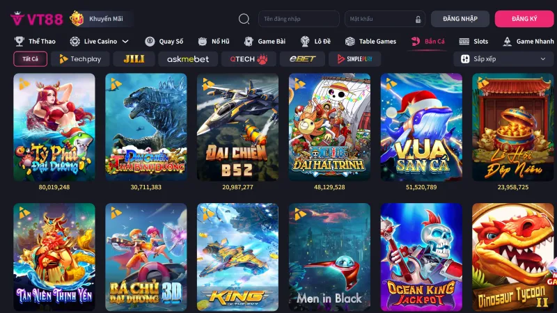 Giới thiệu về bắn cá VT88