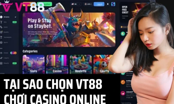 Tại sao chọn VT88 chơi casino online